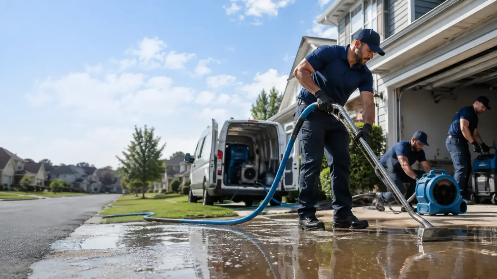 Flood Damage Restoration in Tovey, IL